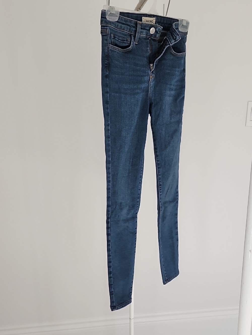 L'AGENCE Dark Blue Skinny Jeans